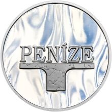 Ryzí prání PENÍZE - velká strieborná medaila 1 Oz